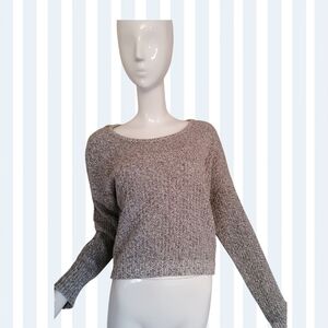 American Eagle Outfitters Women's Gray Knit Sweater